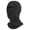 Black, variant on Full Face Balaclava Liner UV Protection Windproof Ice Silk Mask for Motorcycle Cycling Ski Outdoor Sports,Style as Pictured