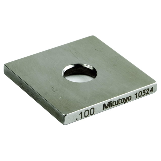 Bloque patrón cuadrado de acero Mitutoyo 614187-531 3,7 mm