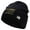Navy, variant on US Army Veteran Flag Embroidered 8 Inch Knitted Short Beanie - Navy OSFM