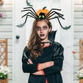 thumbnail image 4 of Costeam Halloween Black Spider Headband for Women Cosplay Costume,Scary Eyes Spider Hair Hoop Hair Accessories for Adult, 4 of 5