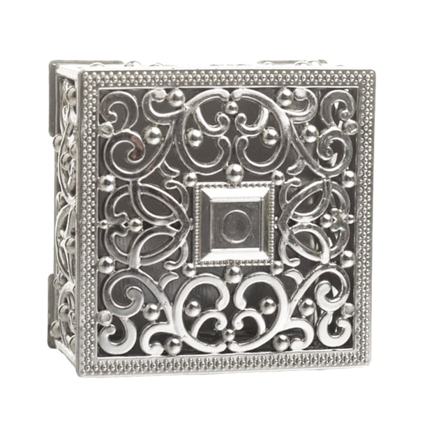Joyero hueco, caja de plástico para dulces, caja de recuerdo para bodas, anillos, pendientes, collares, suministros para despedidas de soltera y cumpleaños.