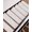 Brown, variant on Farmhouse Pink White Striped Stair Treads for Wooden Steps Indoor Runner Rug Carpet, Modern Stripes 4 Pieces Peel and Stick Staircase Step Treads Covers Washable Throw Door Mats, 30"x8"