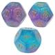 thumbnail image 1 of FELTECHELECTR 3 dados poliédricos acrílicos para juegos de mesa (morados), 1 of 7