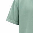 thumbnail image 7 of Vetsdori Mens Corduroy Tops Short Sleeve Big and Tall Work Button up Summer Pocket Casual Stylish Shirts for Men Collar, 7 of 7