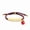 Apple-style Burgundy Cord Bracelet in Gold, variant on Multi-color bracelets in stock Blank materials Red apple accessories Gift engraving Stainless steel bracelets