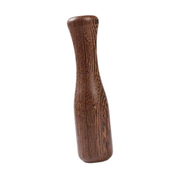 Varilla mezcladora de repuesto de mortero de madera, mortero de cóctel de madera, molinillo de alimentos, mortero para restaurante, cafetería y tienda
