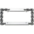 thumbnail image 1 of Chain License Plate Frame, Chrome, 1 of 1