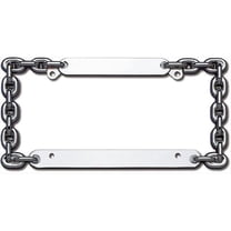 Chain License Plate Frame, Chrome - Walmart.ca