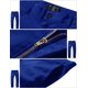 thumbnail image 4 of Pantalones a juego para hombre, ajustados, con parte delantera plana, casual, azul 36, 4 of 5