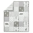 thumbnail image 4 of Sweet Jojo Designs Woodsy Grey and White 4 Piece Crib Bedding Set, 4 of 6
