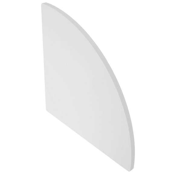 HOMEMAXS Partition Shelf Large Bathroom Corner Unit Wall Shelves White