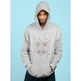 thumbnail image 2 of There Is Love In Our Hearts Hoodie Men -Smartprints Designs, Male Small, 2 of 4