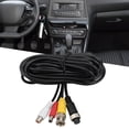 thumbnail image 1 of Yimiti 4-Pin Aviation Female To For Rca Male For Car Backup Camera Audio Player, 1 of 9