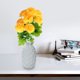 thumbnail image 4 of Bola de flores de plástico para crisantemo, decoración de flores artificiales amarillas, ramo de crisantemos artificiales, crisantemo de plástico, amarillo, 1 flor de simulación, de Meiiso, 4 of 6