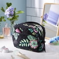 thumbnail image 3 of Bolsa organizadora de maquillaje cosmético Vera Bradley Botanical Paisley, 3 of 3