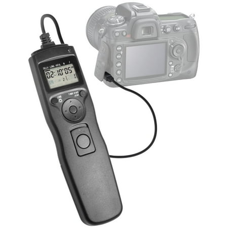 PRO Digital Camera Remote Controller for Canon EOS Rebel SL1, Elite Edge Intervalometer: Multi-Function Timer- Control Shutter Release- Cable Cord- LCD Display- Low Power Use - Unshakable Advantage!