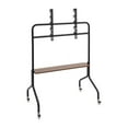 thumbnail image 6 of Rolling TV Stand Adjustable Mobile Television Supporting Rack for Office Home, 6 of 17