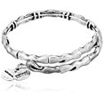 thumbnail image 2 of Alex and Ani Water Metal Wrap Rafaelian Silver Bangle Bracelet, 2 of 6