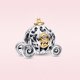 thumbnail image 1 of Disney-abalorio de plata de ley 925 para mujer, dije con forma de corazón, Bella, compatible con pulsera pandora original, joyería, regalo de amor, 1 of 4