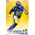 thumbnail image 4 of NFL Los Angeles Rams - Aaron Donald 21 Wall Poster with Pushpins, 14.725" x 22.375", 4 of 6