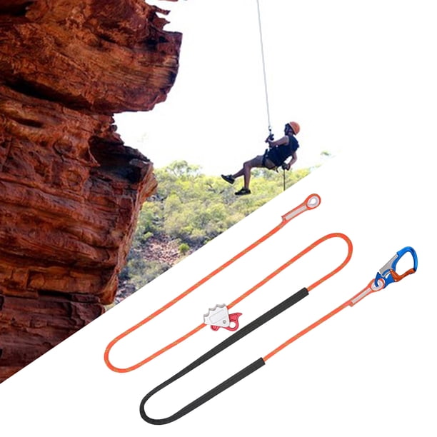 Juego de escalada de árboles Cinturón de seguridad Cuerda ajustable tipo5 Cola Cordón de posicionamiento