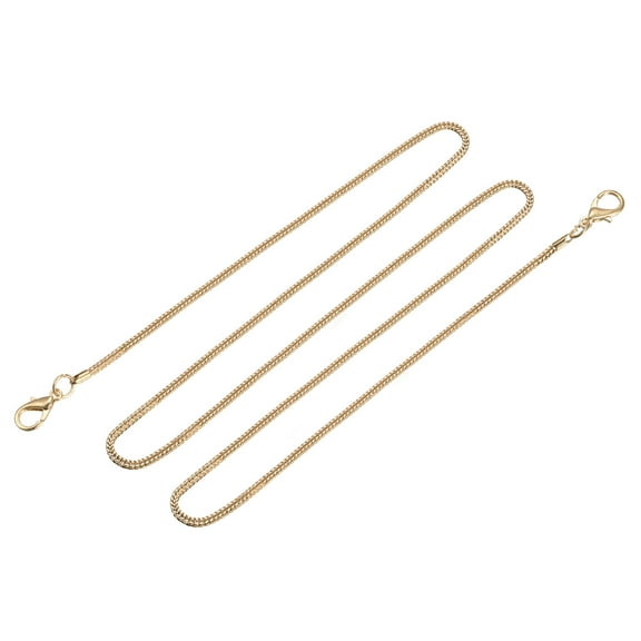 Uxcell Purse Chain Strap, 43" Purse Straps Shoulder Cross Body Replacement Strap, Gold