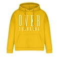 thumbnail image 4 of Lilgiuy Men's Hoodie Letter Printed Pullover Long-sleeved Top Hooded Sweatshirts for Other Activities, 4 of 5