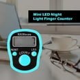 thumbnail image 4 of Contador Pantalla LCD Finger LED Luminous Electronic Tally Sky Blue Blue, 4 of 8