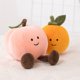 thumbnail image 2 of Lindo juguete de peluche 3D de pera, melocotón, plátano, muñeca suave para niños, regalos para niñas, decoración de la habitación del bebé, accesorios de fotografía para niños, 2 of 5