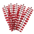 thumbnail image 3 of Dytern DIY 120pcs Red False Nail Tips Full Cover Pure Color Short Fake Nails Nail Art for DIY, 3 of 10