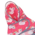 thumbnail image 4 of HDE Dog Raincoat with Clear Hood Poncho Rain Jacket for Small Medium Large Dogs Unicorn Ducks Pink XL, 4 of 6