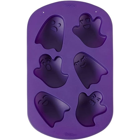 Wilton Ghost Non-Stick Silicone Mold, 6-Cavity