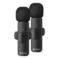 thumbnail image 1 of Micrófonos inalámbricos de solapa USB USB C Lightning negro Steren, 1 of 3