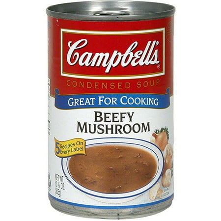 Campbell's Beefy Mushroom Condensed Soup, 10.75 oz (Pack of 12)