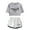 2, variant on ILLIT merch Super Real Me tshirt sets for women midriff-baring fitted crop sets gym sets streetwear short pants