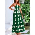thumbnail image 4 of Vestido PRETTYGARDEN Maxi Bohemio Estampado de Un Hombro M, 4 of 8