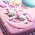 thumbnail image 3 of Lotaly Trousse à Crayons Cartoon Unicorn, Nylon, Rose, 1 Unité, 3 of 6