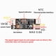 thumbnail image 4 of Cateissary Módulo controlador de temperatura del ventilador, controlador de velocidad del gobernador de Control de temperatura del ventilador de Cables de computadora, 4 of 6