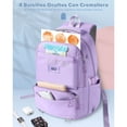 thumbnail image 3 of Mochila Escolar Color: Violeta  Diseño Liso 30L, 3 of 3