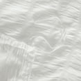 thumbnail image 5 of Flxxie Seersucker Textured Duvet Cover Pillow Sham Set with Corner Ties, Twin, White, 2-Pieces, 5 of 5