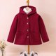 thumbnail image 5 of Abrigo de invierno Gibobby para bebés y Niñas Chaqueta de abrigo a de viento color sólido Rojo 3-4 Años, 5 of 5