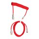 thumbnail image 5 of Cable de Teclado Mecánico Otros Tipo C Compatible Ancho Práctico Para Juegos Doble Manga Oficina, 5 of 8