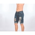 thumbnail image 1 of 100-62 Short para Hombre Caballero en color Azul Mezclilla, Elaborado de Mezclilla. Cklass 100-62, 1 of 2