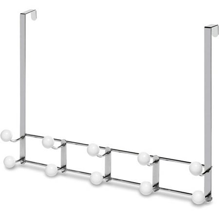 Whitmor Over-the-Door Storage Hooks With 10 Ceramic Balls
