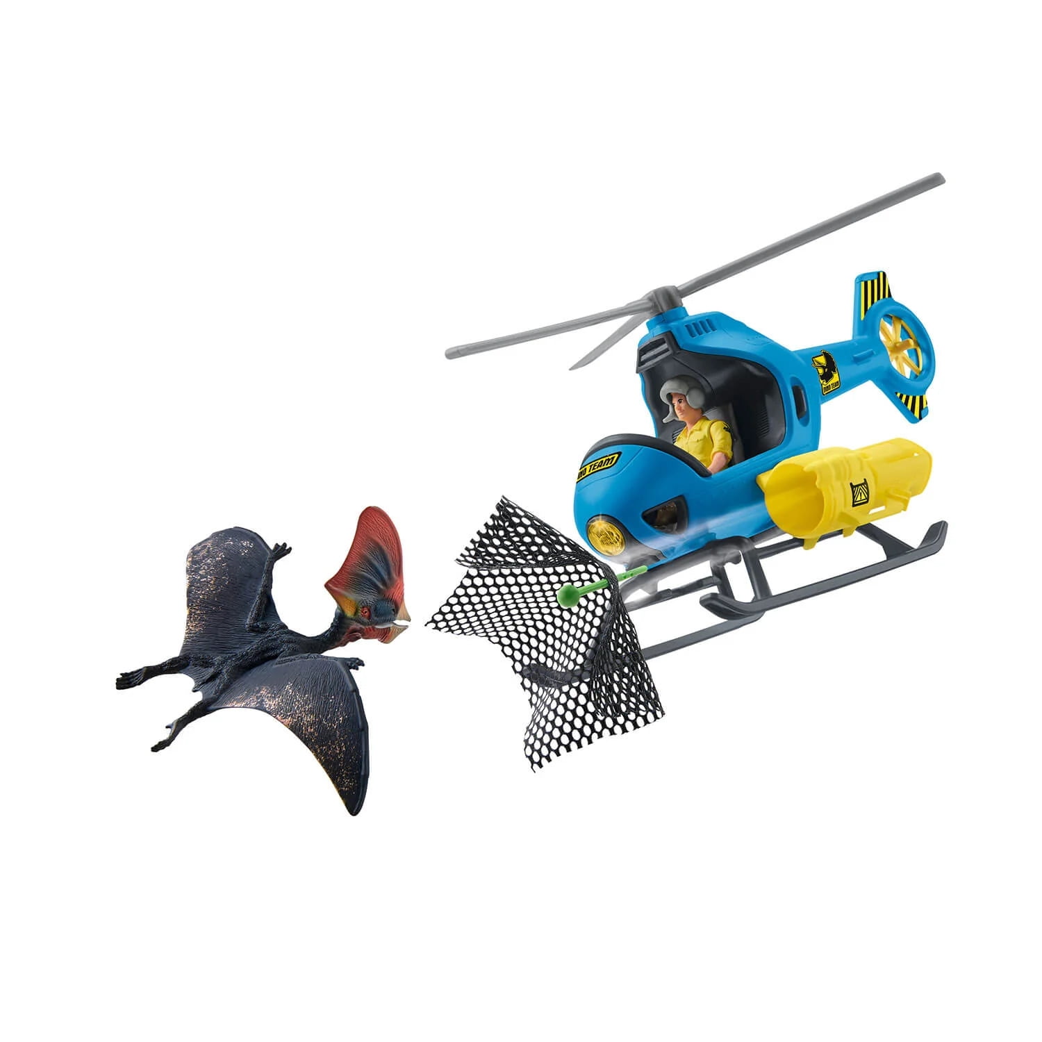 Schleich - Dinosaurs: Air Attack Action Figure Set, 10 Pieces