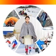 thumbnail image 6 of Eolstice Functional Heating Blanket with Soft Fabric, Heated Throw Blanket as Shawl, Personal Size Warming Wrap for Indoor Lounging and Relaxation, 6 of 7
