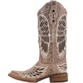 thumbnail image 3 of Corral Boots Womens A1197  w/ Black Wings Cross-13in Top 10 Brown, 3 of 5