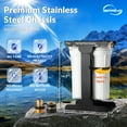 thumbnail image 6 of iSpring CW21 2-Stage Whole House Water Filtration System for RV, Sediment Filter + CTO Carbon Block Filter, Tankless, High Capacity, BPA Free, 6 of 6