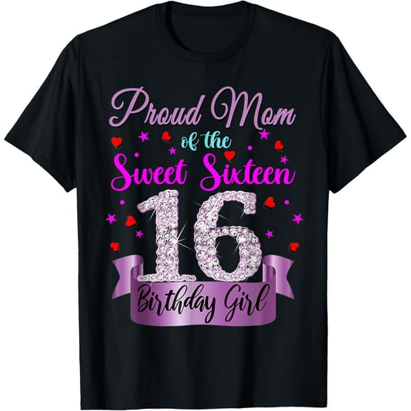 Funny Sweet 16 Girl Teen Birthday 2005 Sixteenth Mom T-Shirt
