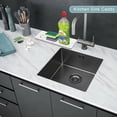 thumbnail image 5 of Kitchen Bathroom Sink Organizer, Instant Dry Sink Caddy Organizers, Sponge Soap Holder Dispenser, Countertop Fast Drying Rack,Dish Drying Mat, Strong Water Absorption, Multi-Colors, 5 of 7